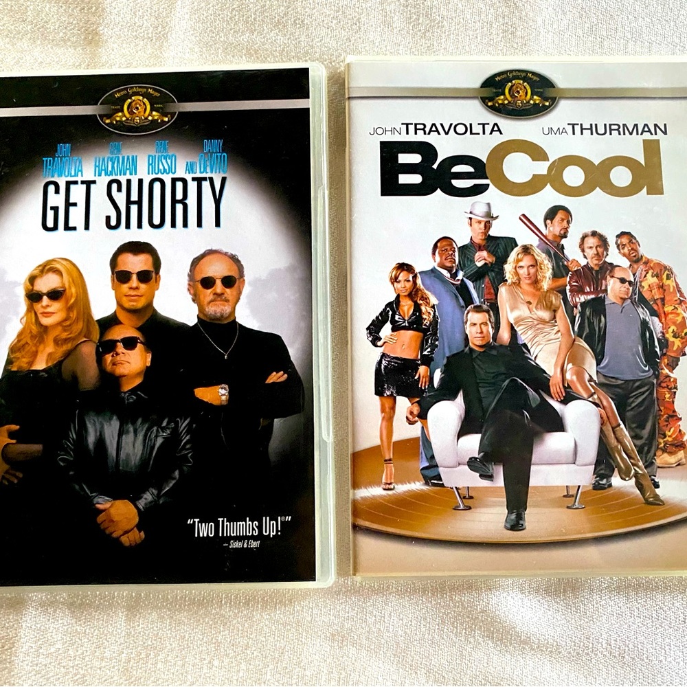 BeCool & GetShorty 2 DVD DOUBLE FEATURE Comedy Movies no scratches